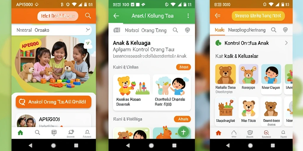Tampilan antarmuka API5000 yang ramah pengguna.