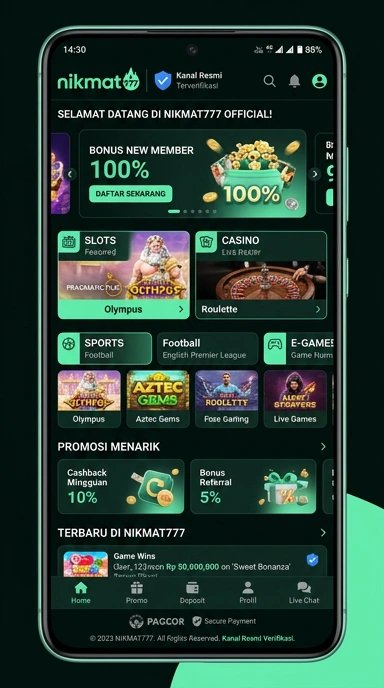 Kanal Resmi nikmat777 untuk Pengguna Android Indonesia